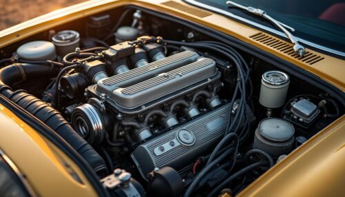 entdecken sie den neu konzipierten jaguar e type v12 von 1973 mit beeindruckenden 314 ps unter der haube – eine ikone, die jetzt noch besser darauf ausgelegt ist, kilometer zu fressen und pure fahrfreude zu bieten.