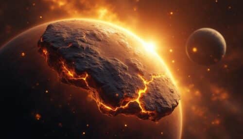 ein sensationeller fund von mit-forschern: ein fragment der ur-erde vor dem gewaltigen einschlag, der zur entstehung des mondes führte.